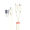Miniatyrbilde 7 av 7: Multifunksjonell Kabel, Type C, USB A, lightning, 120CM