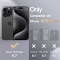 Miniatyrbild 2 av 3: iPhone 15 Pro Max Matt Svart Skal