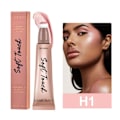 Miniatyrbild 1 av 5: 12ML Natural Blush Highlighter Matt 6 Färg Blush H1#Highlight one size