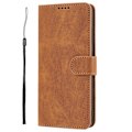 Miniatyrbild 3 av 5: Samsung Galaxy S20 FE - Klassiskt Läder Fodral - Brun Brown Brun