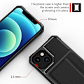 Miniatyrbild 5 av 5: iPhone 13 Stöttåligt Skal med Kortfack Solid V2 Svart
