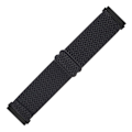 Miniatyrbild 3 av 3: Vävd Nylonarmband Fitbit Versa 4/Sense 2 Svart