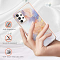 Miniatyrbild 3 av 5: Samsung Galaxy A23 5G Skal Marmor Galaxy White