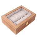 Miniatyrbild 1 av 4: Klockbox 10 klockor Trä - EK Ek