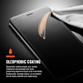 Miniatyrbild 3 av 5: OnePlus 7T Heltäckande 3D Härdat Glas Skärmskydd 0,2mm Transparent