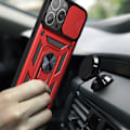 Miniatyrbild 3 av 5: iPhone 13 - Hybrid Ring Skal CamShield - Svart