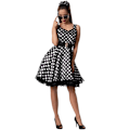 Miniatyrbild 1 av 5: tectake Rockabily Lady White XXL