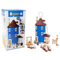 Miniatyrbild 3 av 4: Muminhuset 38cm med tillbehör multifärg