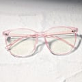 Miniatyrbild 5 av 5: Northio, Anti Blue Light Glasögon - Rosa / Transparent Rosa one size