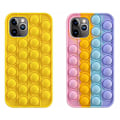 Miniatyrbild 4 av 5: iPhone 12 Mini Skal - Pop it Fidget Bubblor Rosa