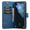Miniatyrbild 2 av 5: DG.MING 2-in-1 Magnet Wallet Samsung Galaxy S24 Plus Blue