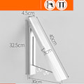 Miniatyrbild 5 av 5: (1 Stativ, Silver) Fällbart Tvättställ, Inomhus Fällbart
