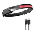 LED Lampe Sensorlampe Med Innebygd USB Oppladbar Lampe Blits