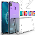 Miniatyrbild 1 av 5: Samsung Galaxy A20e/A40/A50/A70/A10/J6 skal fodral cushion - Transparent Galaxy A50 mobilskal