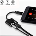 Miniatyrbild 3 av 3: Adapter USB-C - 3,5mm - USB-C Ladda & Lyssna - Rosa