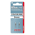 Miniatyrbild 1 av 2: Äkta Mini Maglite ersättningslampor. AA + AAA 2 cell lampor - Mag lite