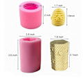Miniatyrbild 3 av 5: 2-pack 3D Bi-forma för ljus, silikonform för bikupa