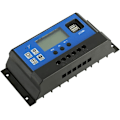Miniatyrbild 3 av 5: Solarladdningsregulator med realtidsövervakning, flera skydd för 12V 24V-system, 40A lättanvänd med intelligent PWM-teknik, parameter