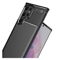 Miniatyrbild 1 av 5: Samsung S22 Ultra Stöttåligt Slimmat Skal FullCarbon V4 Svart