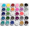 Miniatyrbild 1 av 4: Glitter finkornigt 21. Multicolor