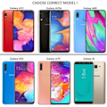 Miniatyrbild 2 av 5: Samsung Galaxy A20e/A40/A50/A70/A10/J6 skal fodral cushion - Transparent Galaxy A50 mobilskal
