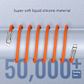 Miniatyrbild 5 av 5: 2st 1m120W snabb iphone USB-C laddare gul gul