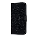 Miniatyrbild 3 av 5: iPhone X/Xs - Mandala Läder Fodral - Svart Black Svart