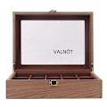 Miniatyrbild 5 av 5: Klockbox 10 klockor Trä -Valnöt, Körsbär eller Ek Valnöt