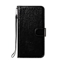 Miniatyrbild 2 av 5: Samsung Galaxy S21 Plus - Solid Läder Fodral - Svart Black Svart