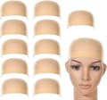 12-pack Perukmössa Perukmössa Perukmössa; Naturbeige; för kvinnor och män