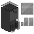 Miniatyrbild 1 av 5: 4-PACK Dammskydd För Xbox X Konsol Svart