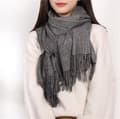 Sjal Dam Herr Faux Cashmere Sjal Omlott Höst Vinter Bröllop Sh