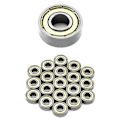 Miniatyrbild 4 av 5: 20-pack 608zz kullager, longboard rullskridskoläger, för skateboards, sparkcyklar, inline-skates, 8 mm x 22 mm x 7 mm