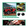 Miniatyrbild 5 av 5: 12V 250A Vinsch Solenoid Relä Kontaktor för ATV/SUV 5000-7000lbs Vinsch