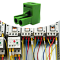 Miniatyrbild 3 av 5: Pluggbar PCB-plint för elektronisk kommunikationsutrustning, snabbkopplingsskruvplintkontakt DIY PCB-adapter, hög