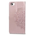 Miniatyrbild 5 av 5: iPhone 7/8/SE (2020/2022) - Mandala Läder Fodral - Roséguld Roséguld Roséguld