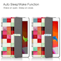 Miniatyrbild 3 av 5: Apple iPad 10.2 Slim fit tri-fold fodral - Colorful Squares multifärg