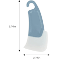 Miniatyrbild 8 av 8: Silikonspatel för repfri yta, ergonomiskt utformad för komfort och precision, perfekt för non-stick kokkärl, 7 cm (L) x 15,5 cm (H)