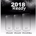 Miniatyrbild 4 av 5: iPhone X / iPhone XS / iPhone XS Max / iPhone XR - Heltäckande Härdat Skyddsglas Lim iPhone X/XS