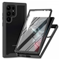 Miniatyrbild 1 av 5: Samsung S24 Ultra Heltäckande Premium 3D Skal ThreeSixty