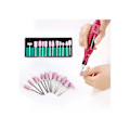 Miniatyrbild 3 av 3: 12 st Nagelborr manikyr pedikyr set Nail drill bits one size