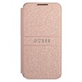 Miniatyrbild 3 av 5: Guess Saffiano Stripes Fodral Galaxy S22 Plus - Rosa