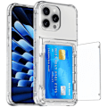 Miniatyrbild 2 av 5: iPhone 16 Pro Max Skal Kickstand Med Kortfack Transparent