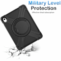 Miniatyrbild 4 av 5: iPad 10.9 2022 Fodral 360° X-Shape Shockproof Kickstand Svart