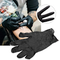 Miniatyrbild 6 av 8: Matberedningshandskar med rullkant, ergonomiskt utformade latexfria puderfria nitrilhandskar för känsliga uppgifter