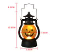 Miniatyrbillede 2 af 5: Halloween Græskar Elektronisk Lys - type B, Halloween LED-lys