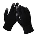 2 par dame touch screen handsker vinter strikket plys jacquard
