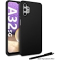 Miniatyrbild 1 av 4: Mjukt fodral för Samsung Galaxy A32 5G silikon Svart med Stylus Toproduits®