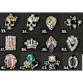 Miniatyrbild 4 av 5: Nagelsmycken 3D nageldekorationer multifärg