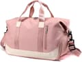 Dufflebag för män och kvinnor - rosa - med skofack och w